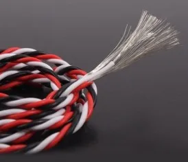 DIY Futaba / JR цветной 22 # 22AWG сервоудлинительный кабель/витой провод 1 м без разъема |
