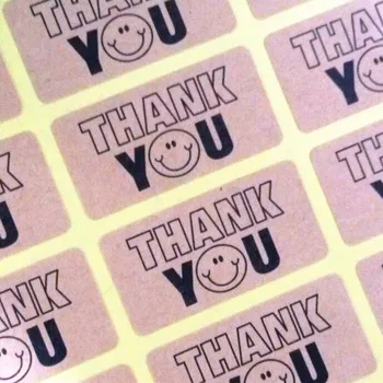 120pcs NEW thank you smile seal label sticker for handmade products Nice Kraft paper Adhesive Baking package Seal Sticker
120pcs NEW thank you smile seal label sticker for handmade products Nice Kraft paper Adhesive Baking package Seal Sticker