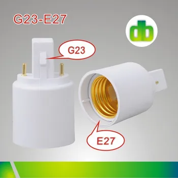 100pcs/lot DHL FREE SHIPPING G23 to E26 lamp base holder socket adapter CFL g23 to e27 light bulb base converter plug
100pcs/lot DHL FREE SHIPPING G23 to E26 lamp base holder socket adapter CFL g23 to e27 light bulb base converter plug