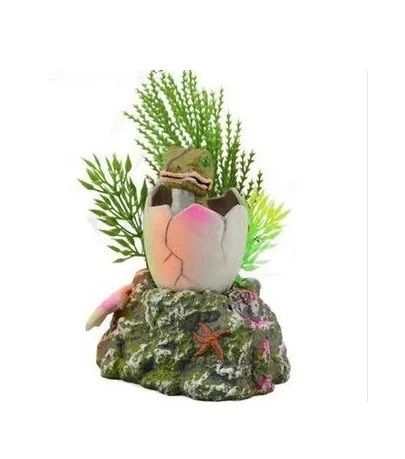 Aquarium decorative air pump sand head decoration Dinosaur broken shell decorative fish tank air pump with bubble stone aerator
Aquarium decorative air pump sand head decoration Dinosaur broken shell decorative fish tank air pump with bubble stone aerator