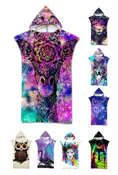Free shipping Novelty Cool Animal Wolf Lion Owl Giraffe Dinosaur Pterosaur Print Large Hooded Swim Surf Bath Beach Towel Poncho
Free shipping Novelty Cool Animal Wolf Lion Owl Giraffe Dinosaur Pterosaur Print Large Hooded Swim Surf Bath Beach Towel Poncho