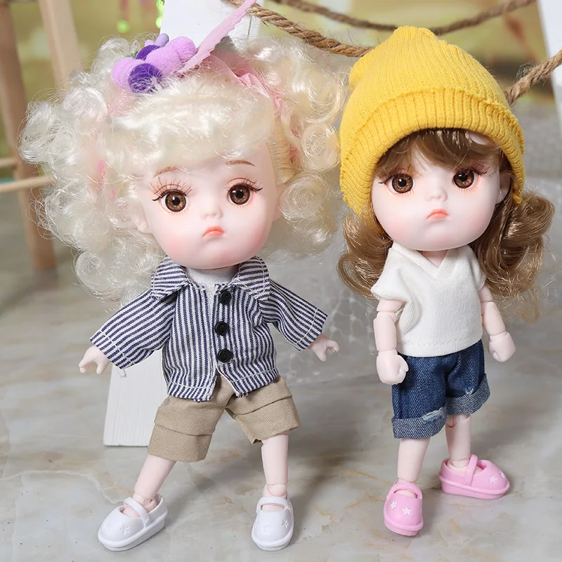 Clothes For 1/8 bjd doll Middle Blyth DODO ob11 doll two style suits high quality soft clothes for 20cm bjd
Clothes For 1/8 bjd doll Middle Blyth DODO ob11 doll two style suits high quality soft clothes for 20cm bjd