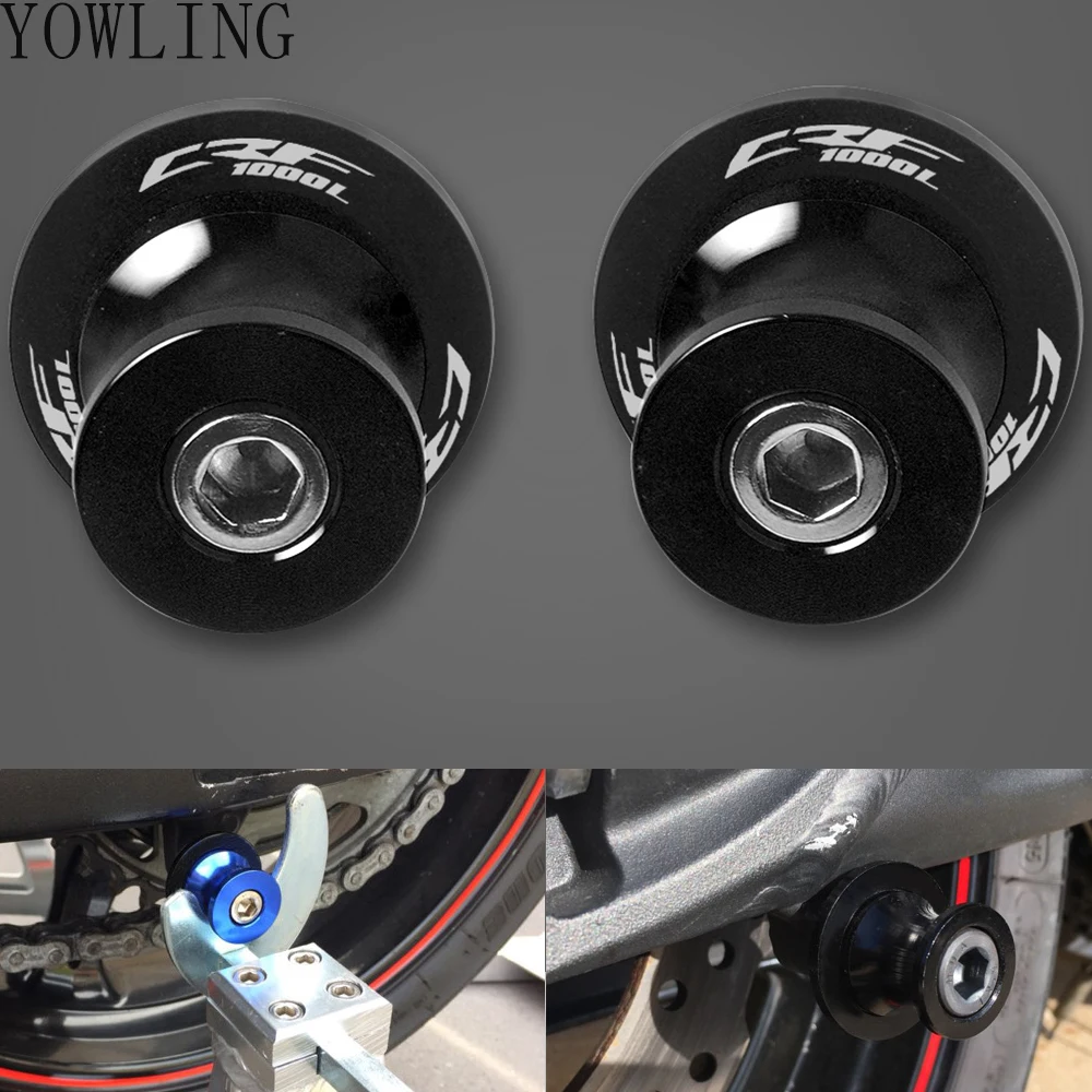 8MM Motorcycle Accessories stands screws Swin garm Swingarm Spools slider for HONDA CRF1000L AFRICA TWIN 2015 2016 2017 2018
8MM Motorcycle Accessories stands screws Swin garm Swingarm Spools slider for HONDA CRF1000L AFRICA TWIN 2015 2016 2017 2018