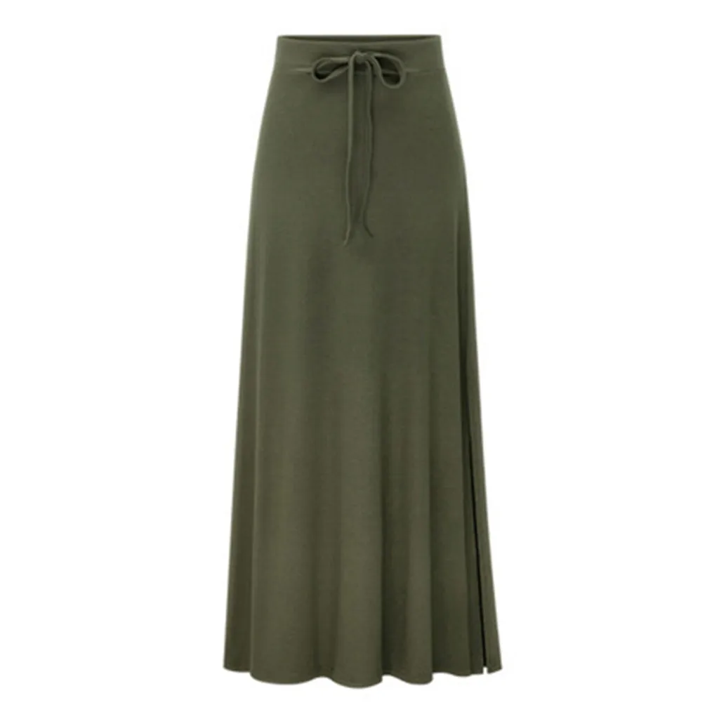 Women Casual High Elastic Waist Lady Bow Lace-Up Tight Long Solid Sexy Women Skirts Streetwear Jupe Femme Plus Size Skirts z0722
Women Casual High Elastic Waist Lady Bow Lace-Up Tight Long Solid Sexy Women Skirts Streetwear Jupe Femme Plus Size Skirts z0722