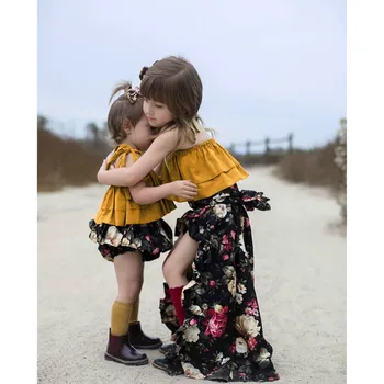 2018 Summer Children Kids Floral Set Sister Match Family Clothes Ruffles Lace Dresses Sundress Matching Clothing
2018 Summer Children Kids Floral Set Sister Match Family Clothes Ruffles Lace Dresses Sundress Matching Clothing