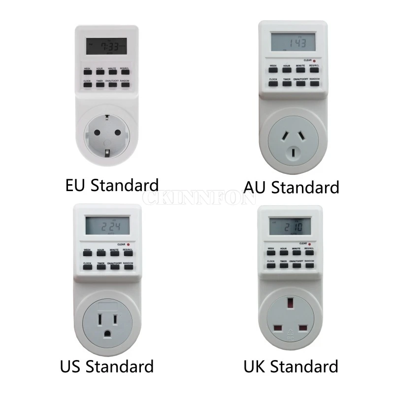 DHL 20PCS Plug-in Energy-saving Programmable Timer Switch Socket with Clock Summer Time Random Function
DHL 20PCS Plug-in Energy-saving Programmable Timer Switch Socket with Clock Summer Time Random Function