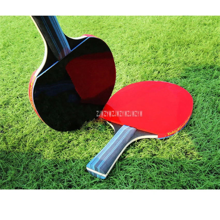 Professional Table Tennis Racket Carbon Fiber Ping Pong Rackets Single Short/Long Handle Grip Paddle Indoor Sports Training Tool
Professional Table Tennis Racket Carbon Fiber Ping Pong Rackets Single Short/Long Handle Grip Paddle Indoor Sports Training Tool