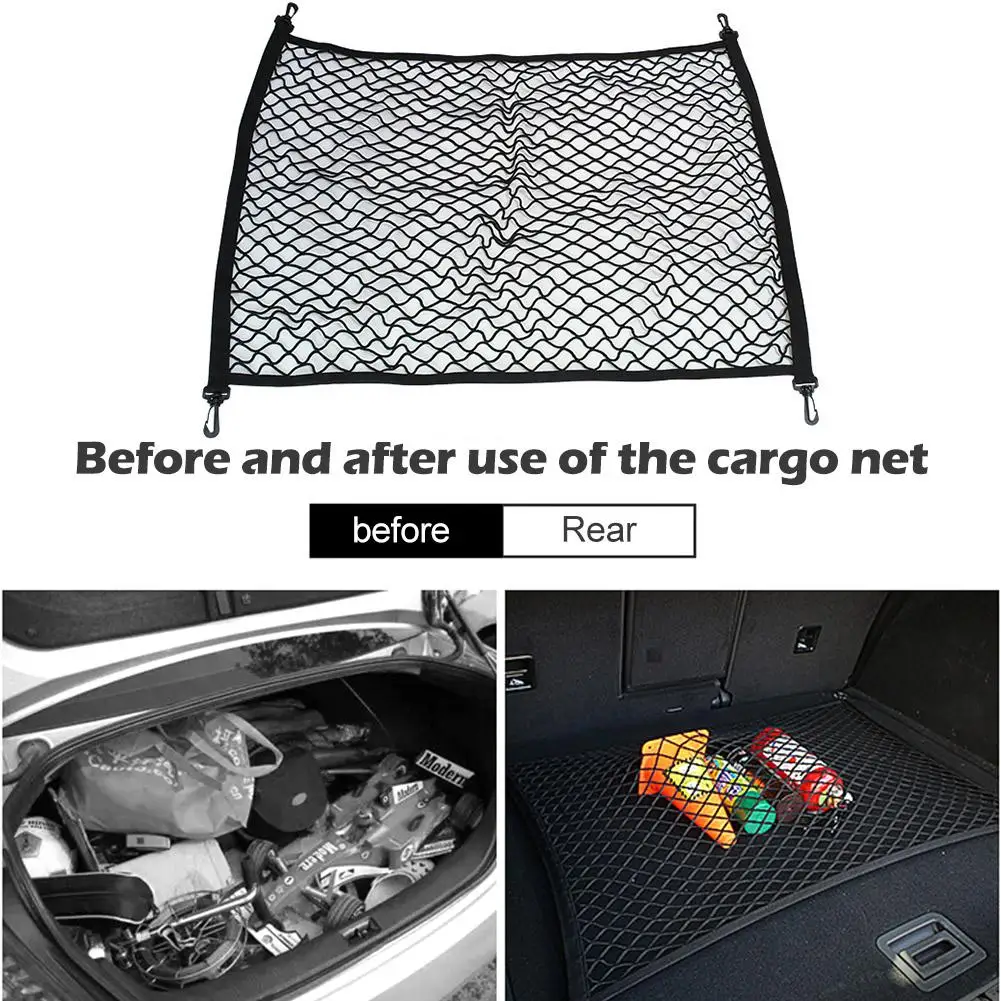 Universal Car Auto Trunk Mesh Cargo Net Organizer Storage Car Styling Accessories Organizer Pouch Bag for Car Trunk
Universal Car Auto Trunk Mesh Cargo Net Organizer Storage Car Styling Accessories Organizer Pouch Bag for Car Trunk