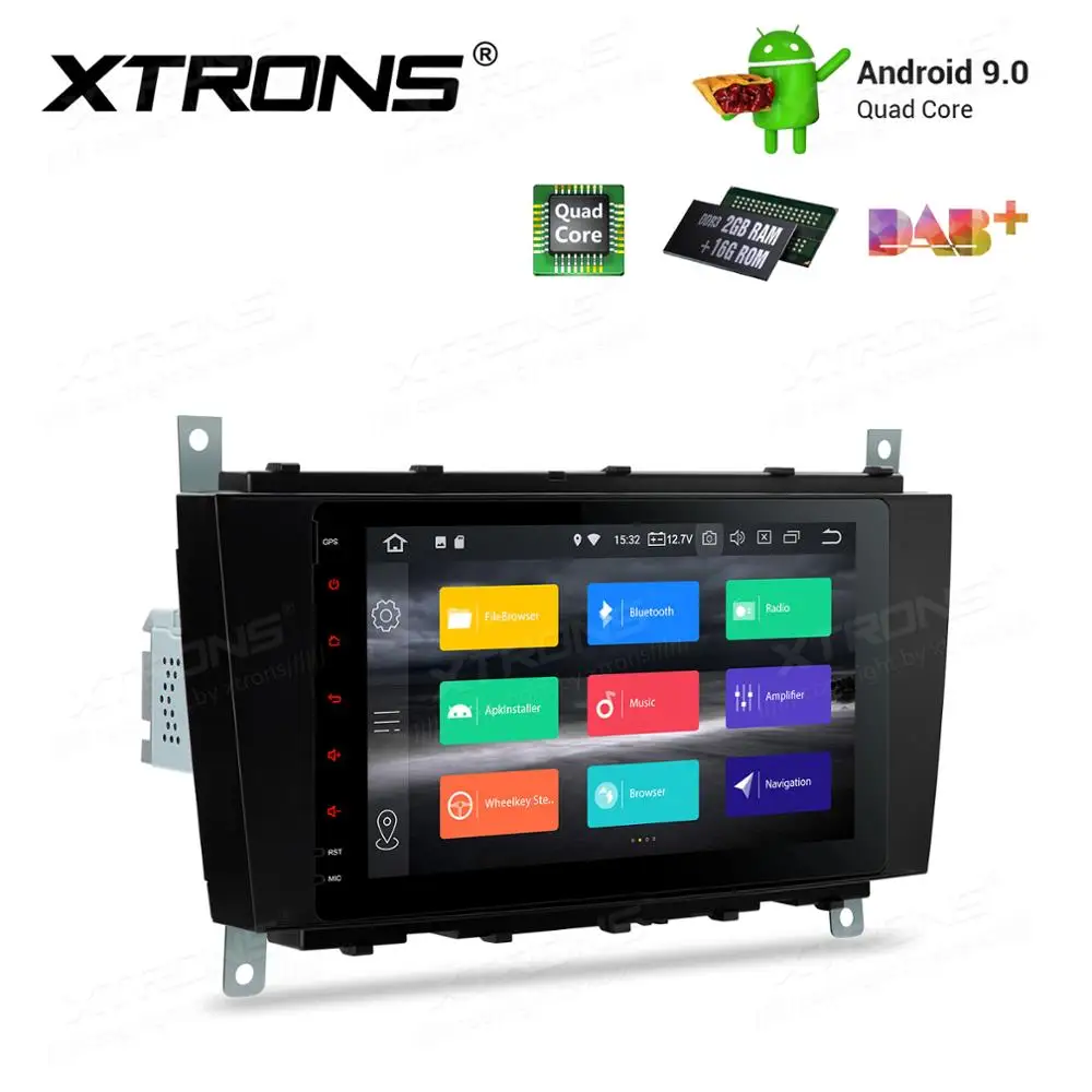 8" Android 9.0 Pie OS Car Multimedia Navigation GPS Radio for Mercedes Benz CLK-Class W209 2005-2006 & G-Class W463 2006-2008
8" Android 9.0 Pie OS Car Multimedia Navigation GPS Radio for Mercedes Benz CLK-Class W209 2005-2006 & G-Class W463 2006-2008