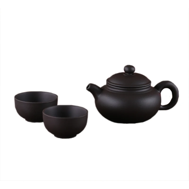 Yixing Purple Clay small Tea set Include 1 Pot 2 Cups, XiShi pot Tea ceremony,Zisha Ceramic Pottery teacup,China Kung Fu Tea Set
Yixing Purple Clay small Tea set Include 1 Pot 2 Cups, XiShi pot Tea ceremony,Zisha Ceramic Pottery teacup,China Kung Fu Tea Set