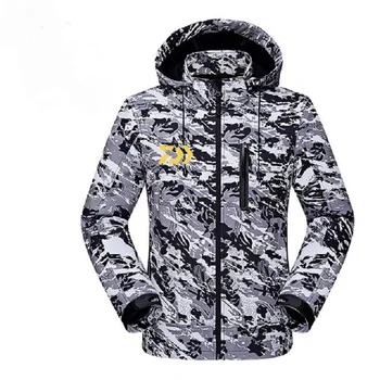 Autumn Winter Waterproof Daiwa Fishing Clothing Coat Warm Fishing Coat Long Sleeve Camouflage Fishing Jacket Windbreaker
Autumn Winter Waterproof Daiwa Fishing Clothing Coat Warm Fishing Coat Long Sleeve Camouflage Fishing Jacket Windbreaker