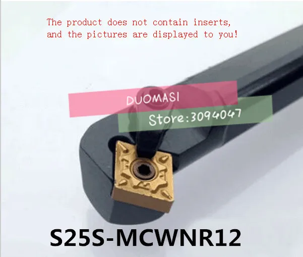 S25S-MCWNR12, 75 degrees internal turning tool ,Lathe Tool boring bar,CNC Turning Tool ,Tool Lathe Machine
S25S-MCWNR12, 75 degrees internal turning tool ,Lathe Tool boring bar,CNC Turning Tool ,Tool Lathe Machine