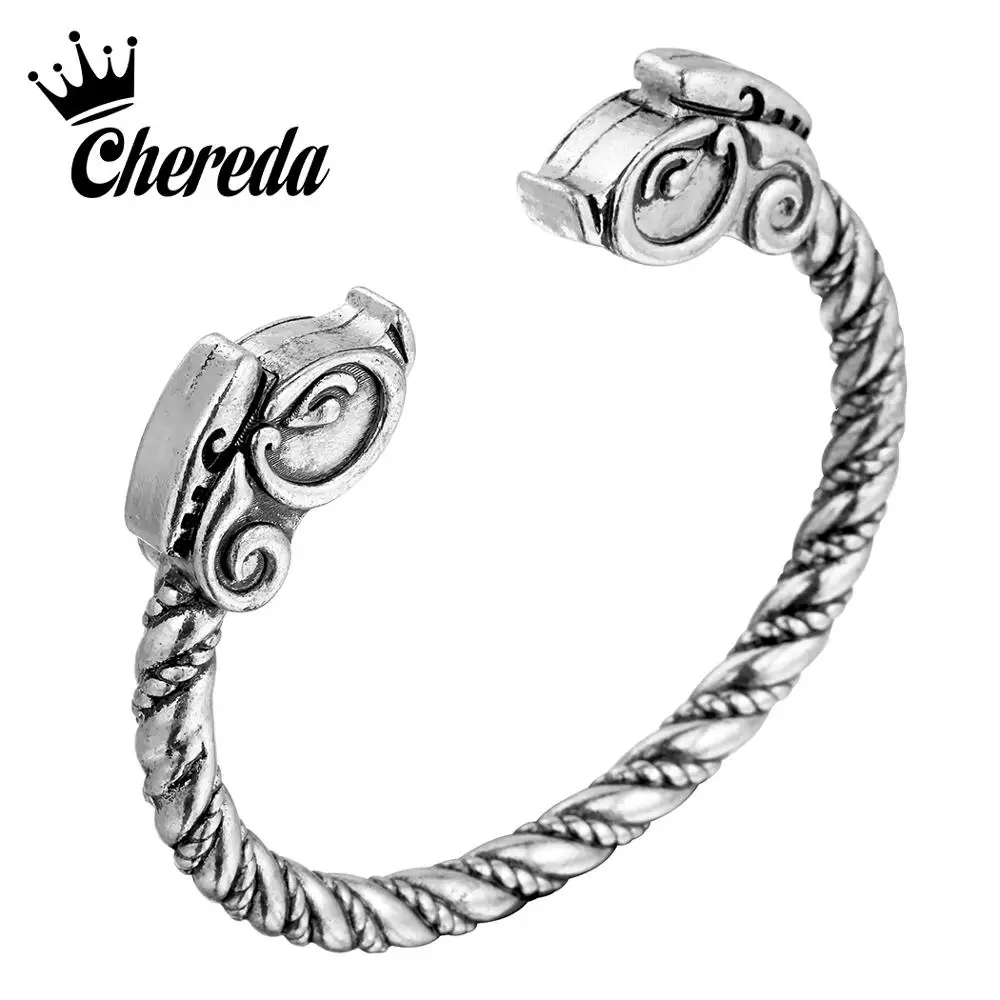Chereda Hiphop Horse Punk Men Bangle Slavic Viking Ancient Bracelets Party Bangles Delicate Jewelry
Chereda Hiphop Horse Punk Men Bangle Slavic Viking Ancient Bracelets Party Bangles Delicate Jewelry