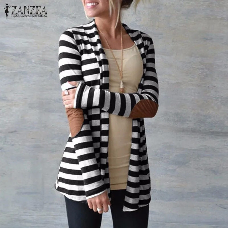 Knitted Striped Coat 2019 Autumn Spring Coat Women Casual Cardigan Jacket Fashion Chaquetas Mujer Open Stitch Plus Size Outwear
Knitted Striped Coat 2019 Autumn Spring Coat Women Casual Cardigan Jacket Fashion Chaquetas Mujer Open Stitch Plus Size Outwear