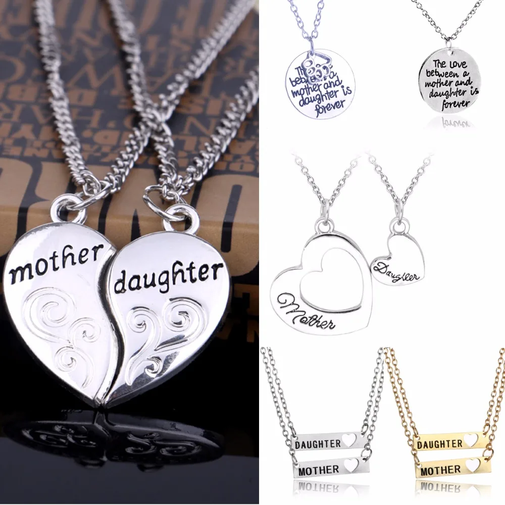 Family Gifts Love Heart Pendants Chain Necklace Mother Daughter Necklaces Mom Mommy Women Girls Jewelry Mothers Day Presents New
Family Gifts Love Heart Pendants Chain Necklace Mother Daughter Necklaces Mom Mommy Women Girls Jewelry Mothers Day Presents New