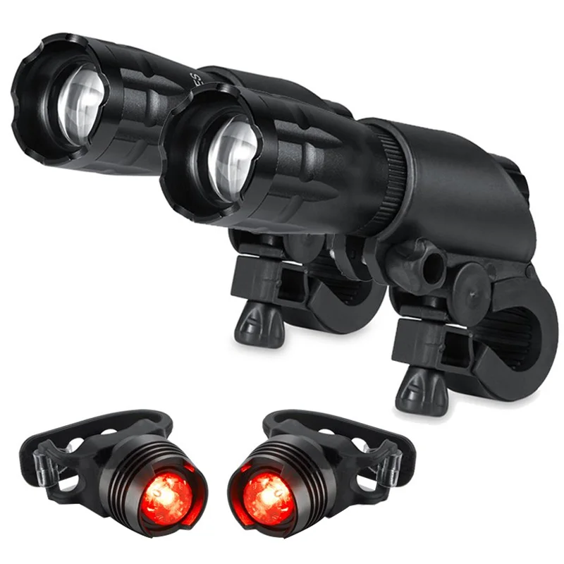 300 Lumens Aircraft Aluminum Led Bike Lights-Buy Bicycle Light, Buy 1 Price, Get Two Set Of Bike Light And Tai Light(2-Pack)
300 Lumens Aircraft Aluminum Led Bike Lights-Buy Bicycle Light, Buy 1 Price, Get Two Set Of Bike Light And Tai Light(2-Pack)