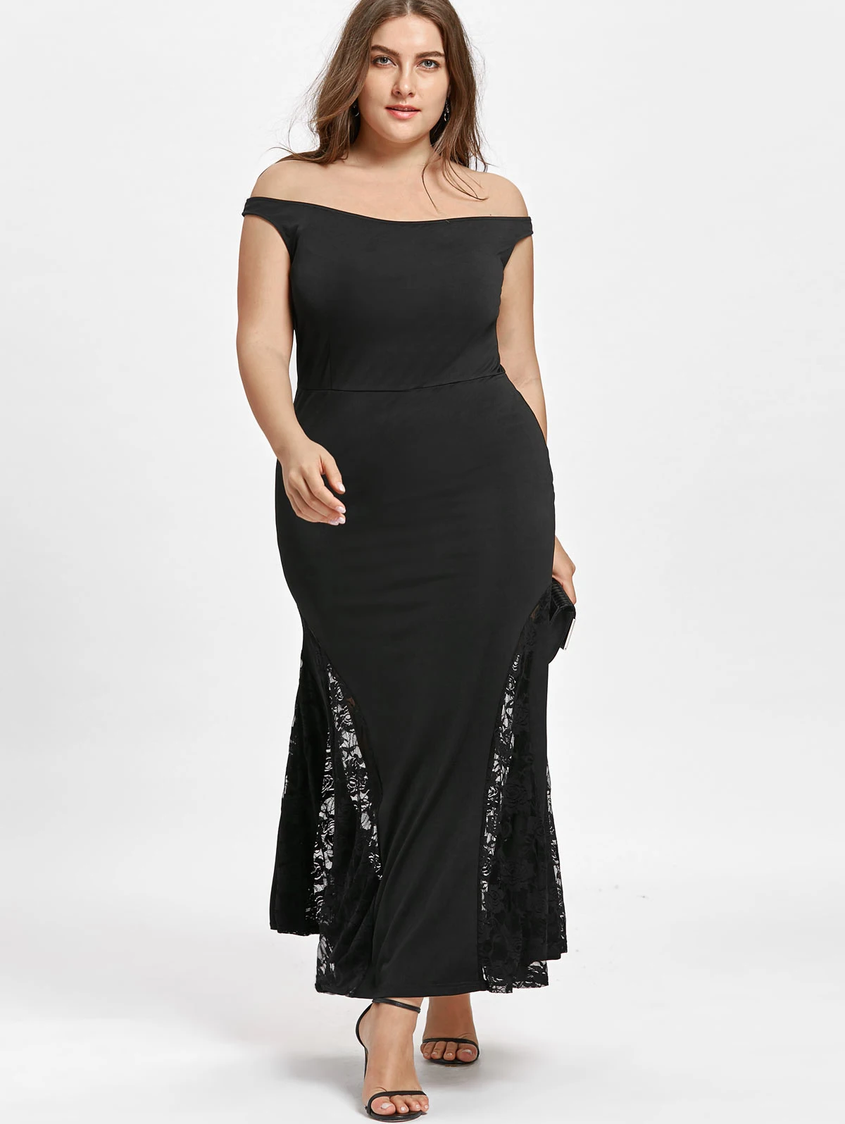 off the shoulder sundress plus size