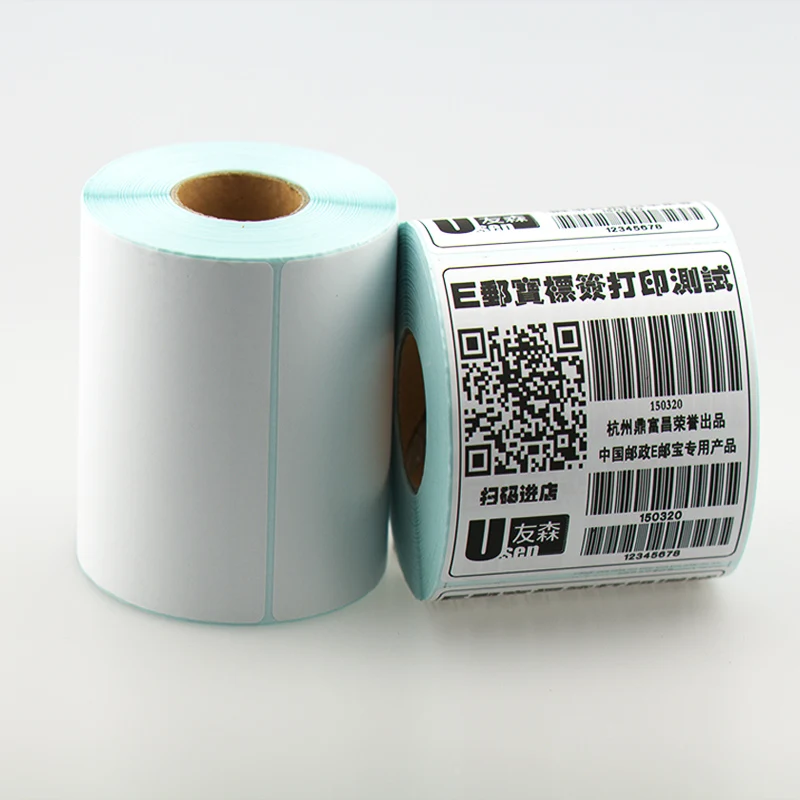 Термобумага 10x10 см 500 листов самоклеящаяся бумага для принтера водонепроницаемая