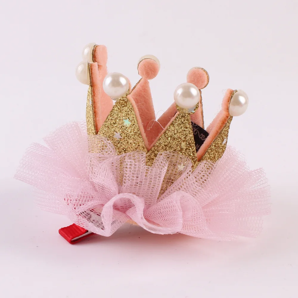 ideacherry Lovely Crown Clips Newborn Baby Girls Lace Princess Hair Hairpin Kid Hair Accessories Children Toddler Mini Hair Clip
ideacherry Lovely Crown Clips Newborn Baby Girls Lace Princess Hair Hairpin Kid Hair Accessories Children Toddler Mini Hair Clip