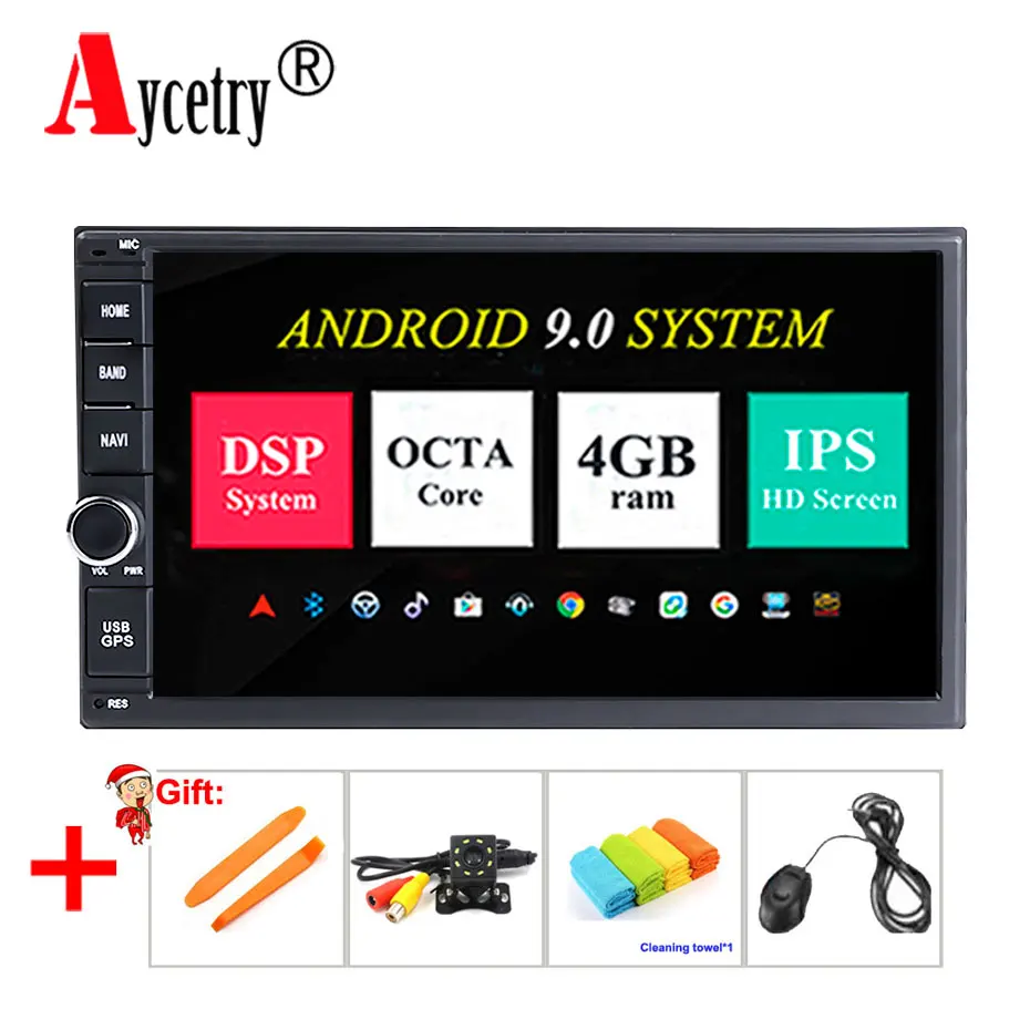 IPS DSP 4G 64G 2 din Android 9.0 Car Multimedia Player Video GPS Navigation Head unit In dash Car PC Stereo Radio no dvd obd2 FM
IPS DSP 4G 64G 2 din Android 9.0 Car Multimedia Player Video GPS Navigation Head unit In dash Car PC Stereo Radio no dvd obd2 FM