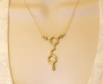30PCS- Element Dopamine Necklace Chemistry Caffeine Molecular Necklace Formula Hormone Molecule Serotonin Necklaces
30PCS- Element Dopamine Necklace Chemistry Caffeine Molecular Necklace Formula Hormone Molecule Serotonin Necklaces
