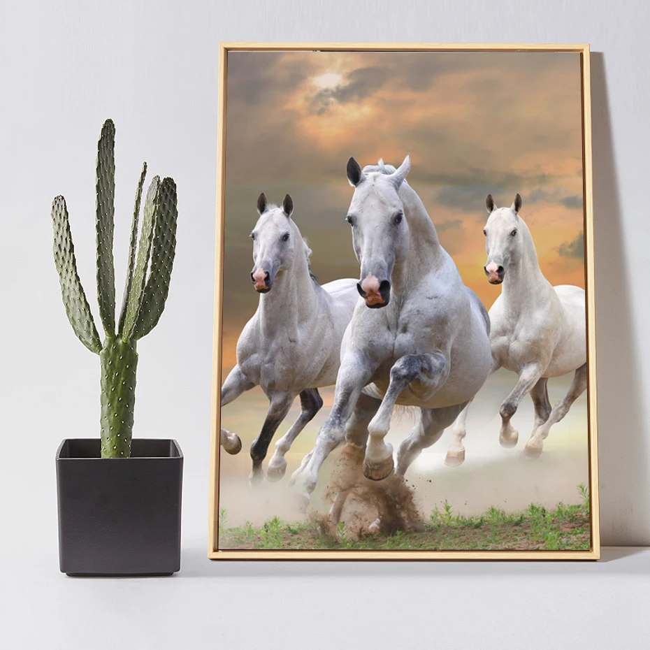 Modern Running Horse Wall Art Pictures Animals Canvas Paintings for Living Room Posters and Prints Home Wall Decoration
Modern Running Horse Wall Art Pictures Animals Canvas Paintings for Living Room Posters and Prints Home Wall Decoration