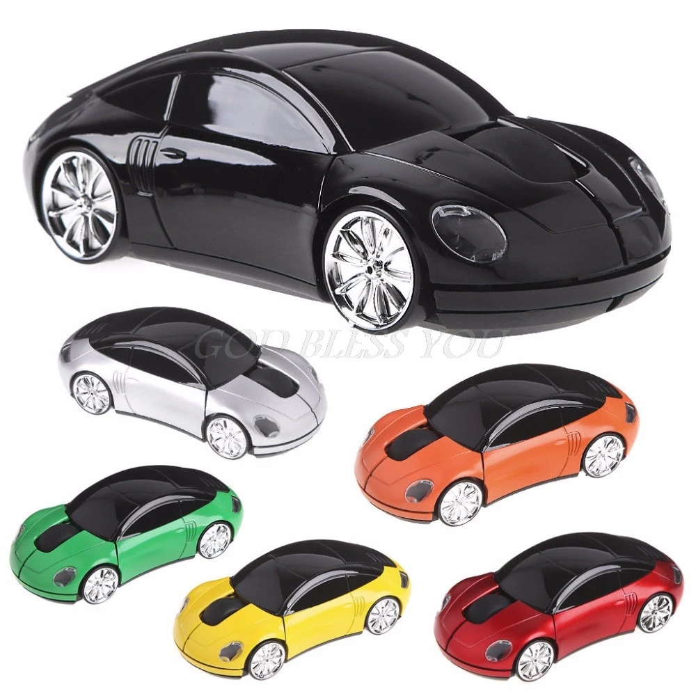 Unique Design 2.4G 1600DPI Mouse USB Receiver Wireless Light LED Car Shape Optical Mice New
Unique Design 2.4G 1600DPI Mouse USB Receiver Wireless Light LED Car Shape Optical Mice New