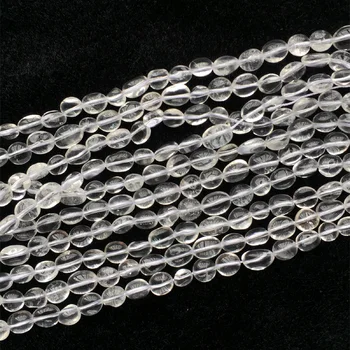 Natural Genuine White Crystal Clear Rock Quartz Nugget Free Form Fillet Irregular Pebble Beads 6-8mm 15" 05672
Natural Genuine White Crystal Clear Rock Quartz Nugget Free Form Fillet Irregular Pebble Beads 6-8mm 15" 05672