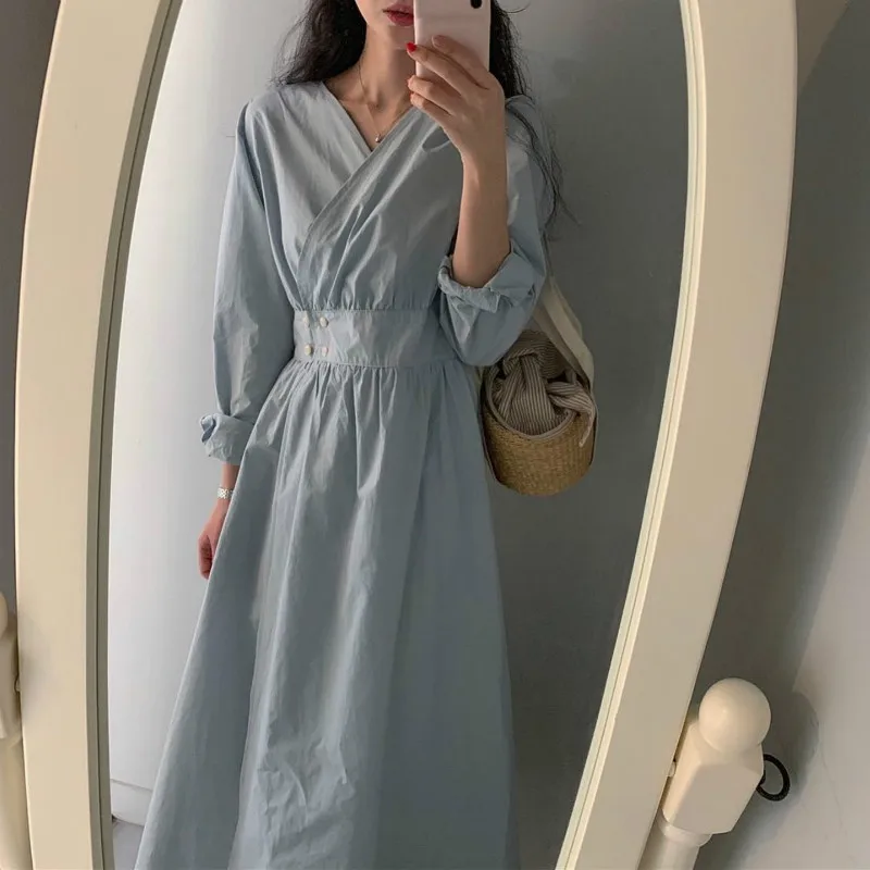 Women Summer Long Vintage Wrap Dress V-neck A-line Vestidos with Buttons Jurken Bodycon Casual Robe Femme Sukienki Vestiti Donna
Women Summer Long Vintage Wrap Dress V-neck A-line Vestidos with Buttons Jurken Bodycon Casual Robe Femme Sukienki Vestiti Donna