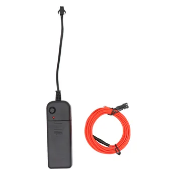 3M 9FT With 2*AA Battery Pack Decoration Auto Car EL Wire Rope Tube Neon Lights Line 10 Colors Selected Party Car Styling
3M 9FT With 2*AA Battery Pack Decoration Auto Car EL Wire Rope Tube Neon Lights Line 10 Colors Selected Party Car Styling