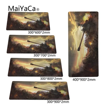 MaiYaCa The Most Hottest Animation World of Tanks Edition Super grand tapis de souris 900*300*2mm Not Lock Edge and Lock Edge
MaiYaCa The Most Hottest Animation World of Tanks Edition Super grand tapis de souris 900*300*2mm Not Lock Edge and Lock Edge