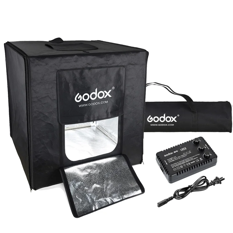 Godox LST80 80*80CM / LST60 60*60CM / LST40 40*40cm Photo Studio LED Tabletop Shooting Tent Portable Photography Light Softbox
Godox LST80 80*80CM / LST60 60*60CM / LST40 40*40cm Photo Studio LED Tabletop Shooting Tent Portable Photography Light Softbox