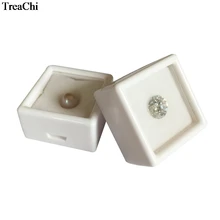 50Pcs Square Plastic Loose Diamond Display Package Box White Black Gem Case With Foam Pad Beads Pendant Box Showcase 3*3*2cm
50Pcs Square Plastic Loose Diamond Display Package Box White Black Gem Case With Foam Pad Beads Pendant Box Showcase 3*3*2cm