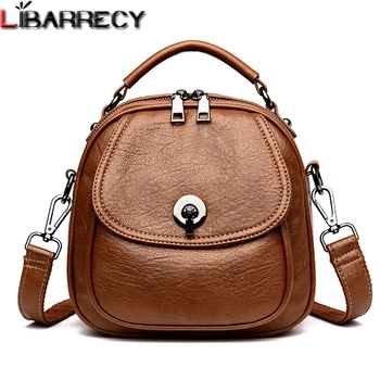 Famous Brand Leather Backpack Female Lovely Small Backpack Casual Shoulder Bags for Women Simple Backpacks Purse Mochilas Mujer
Famous Brand Leather Backpack Female Lovely Small Backpack Casual Shoulder Bags for Women Simple Backpacks Purse Mochilas Mujer