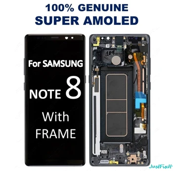 Original For Samsung Note 8 N9500 N950FD N950U Burn-in Shadow Lcd Display Touch Screen Digitizer 6.3" With Frame
Original For Samsung Note 8 N9500 N950FD N950U Burn-in Shadow Lcd Display Touch Screen Digitizer 6.3" With Frame