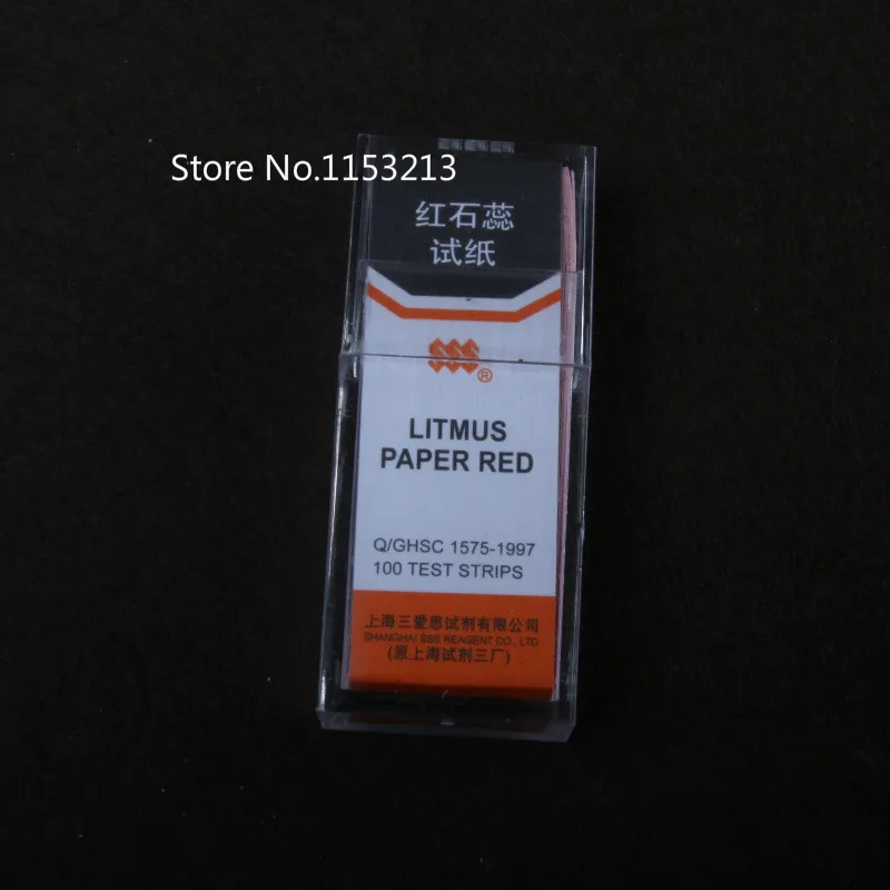 Litmus paper red 1000 test strips (5 knifes/box * 10 boxs) litmus red test paper Acid-base test paper physics tool
Litmus paper red 1000 test strips (5 knifes/box * 10 boxs) litmus red test paper Acid-base test paper physics tool