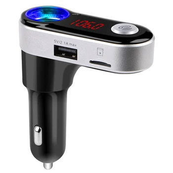 Portable Car Wireless FM Transmitter Mp3 Player Auto Handsfree Bluetooth Dual USB Charger Voltage Detector
Portable Car Wireless FM Transmitter Mp3 Player Auto Handsfree Bluetooth Dual USB Charger Voltage Detector