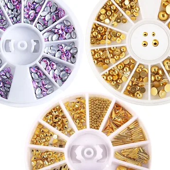 Nail Rhinestones Studs 3D Wheel Metal Frame Starfish Shell Rivet Nail Studs For Nail Tips Round Triangle Square Mixed Accessorie
Nail Rhinestones Studs 3D Wheel Metal Frame Starfish Shell Rivet Nail Studs For Nail Tips Round Triangle Square Mixed Accessorie