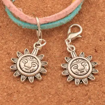 Universal Sun Charm Lobster Claw Clasp Charm Beads 100PCS zinc alloy Jewelry DIY C199 34.5x16.7mm
Universal Sun Charm Lobster Claw Clasp Charm Beads 100PCS zinc alloy Jewelry DIY C199 34.5x16.7mm