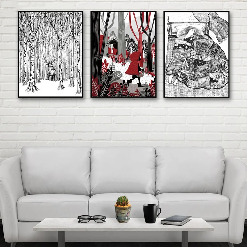 Cartoon Girl Posters Nordic Style Snow Mountain Deer Painting For Living Room Hd Art Prints Canvas Wall Pictures Home Decoration
Cartoon Girl Posters Nordic Style Snow Mountain Deer Painting For Living Room Hd Art Prints Canvas Wall Pictures Home Decoration