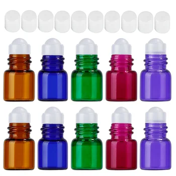 10PCs 1ml Portable Roll on Bottle Empty Refillable Glass Container with White Cap For Essential Oil Perfume Fragrance
10PCs 1ml Portable Roll on Bottle Empty Refillable Glass Container with White Cap For Essential Oil Perfume Fragrance