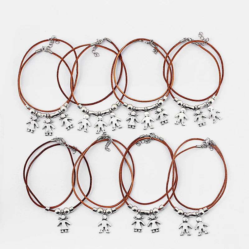 1pcs Handmade Cute Boy & Girl Charm Pendant Necklace Son & Daughter Family/Friends Choker Necklaces
1pcs Handmade Cute Boy & Girl Charm Pendant Necklace Son & Daughter Family/Friends Choker Necklaces