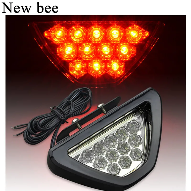 Newbee Car Styling Motorcycle LED Red Real Tail Brake DRL Stop Light Strobe Fog Lamp F1 Style For BMW E46 Suzuki Honda Ford Golf
Newbee Car Styling Motorcycle LED Red Real Tail Brake DRL Stop Light Strobe Fog Lamp F1 Style For BMW E46 Suzuki Honda Ford Golf