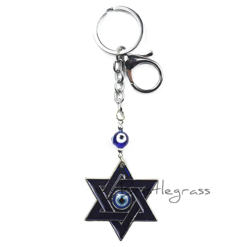 BRISTLEGRASS Turkish Blue Evil Eye Star Keychain Key Chains Ring Holder Amulet Lucky Charms Hanging Pendants Blessing Protection
BRISTLEGRASS Turkish Blue Evil Eye Star Keychain Key Chains Ring Holder Amulet Lucky Charms Hanging Pendants Blessing Protection