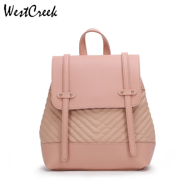 WESTCREEK Brand Multi-function Women PU Leather Backpack Purse for Lady Small Backpack School
WESTCREEK Brand Multi-function Women PU Leather Backpack Purse for Lady Small Backpack School
