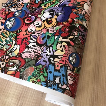 Stickerbomb Vinyl WRAP STICKER BOMB Film with Air Free Bubble For Vehicle Car Wrap Cover Decals 1.52X5/10/15/20/25/30m
Stickerbomb Vinyl WRAP STICKER BOMB Film with Air Free Bubble For Vehicle Car Wrap Cover Decals 1.52X5/10/15/20/25/30m