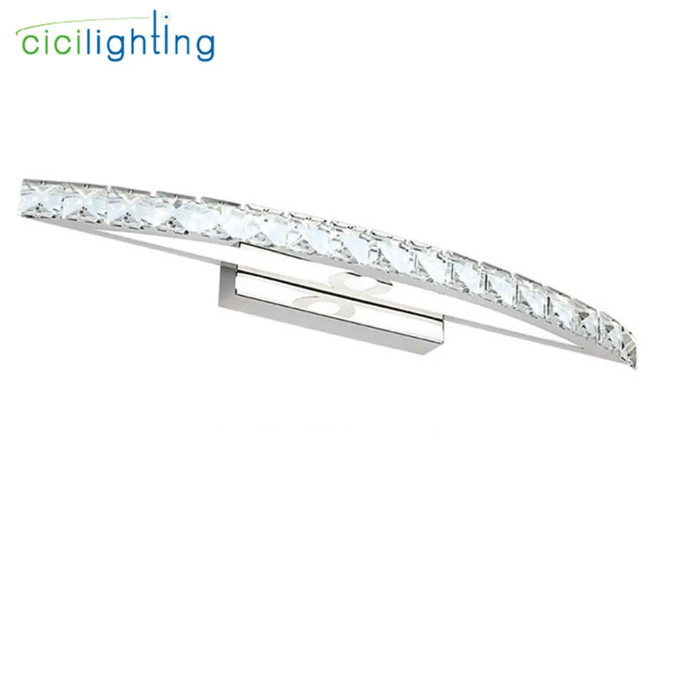 90V - 265V 10W Crystal led mirror lights lamp 44cm Modern Champagne cabinet lights LED Dress mirror bedroom bathroom lighting
90V - 265V 10W Crystal led mirror lights lamp 44cm Modern Champagne cabinet lights LED Dress mirror bedroom bathroom lighting