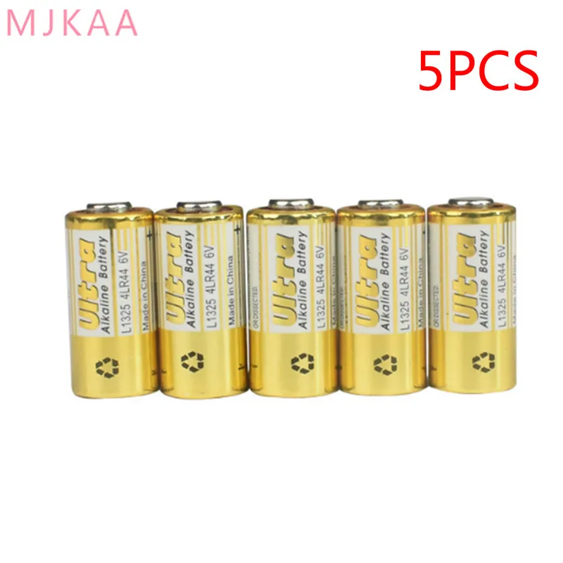 5pcs/pack 4LR44 Batteries L1325 6V Primary Dry Alkaline Battery Cells Car Remote Watch Toy Calculator
5pcs/pack 4LR44 Batteries L1325 6V Primary Dry Alkaline Battery Cells Car Remote Watch Toy Calculator