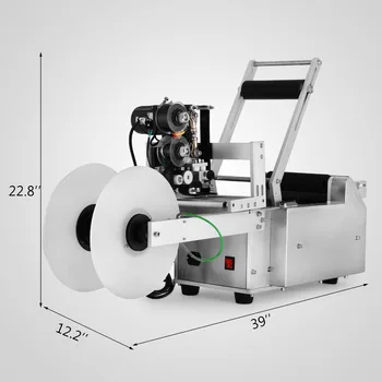 Europe Stock Free Tax Adhesive Printer With Round Electrical MT-50 Semi-Automatic Bottle Labeling Machine
Europe Stock Free Tax Adhesive Printer With Round Electrical MT-50 Semi-Automatic Bottle Labeling Machine