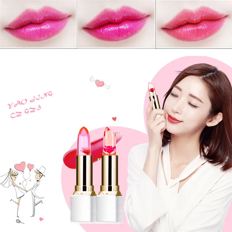 Natural Transparent Red Lip Balm Temperature Color Change Long-lasting Moisturizing Cream Jelly Dried Flower Makeup Lipsticks
Natural Transparent Red Lip Balm Temperature Color Change Long-lasting Moisturizing Cream Jelly Dried Flower Makeup Lipsticks